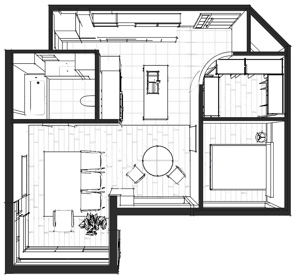 上海·嘉园公寓改造设计 / 当土