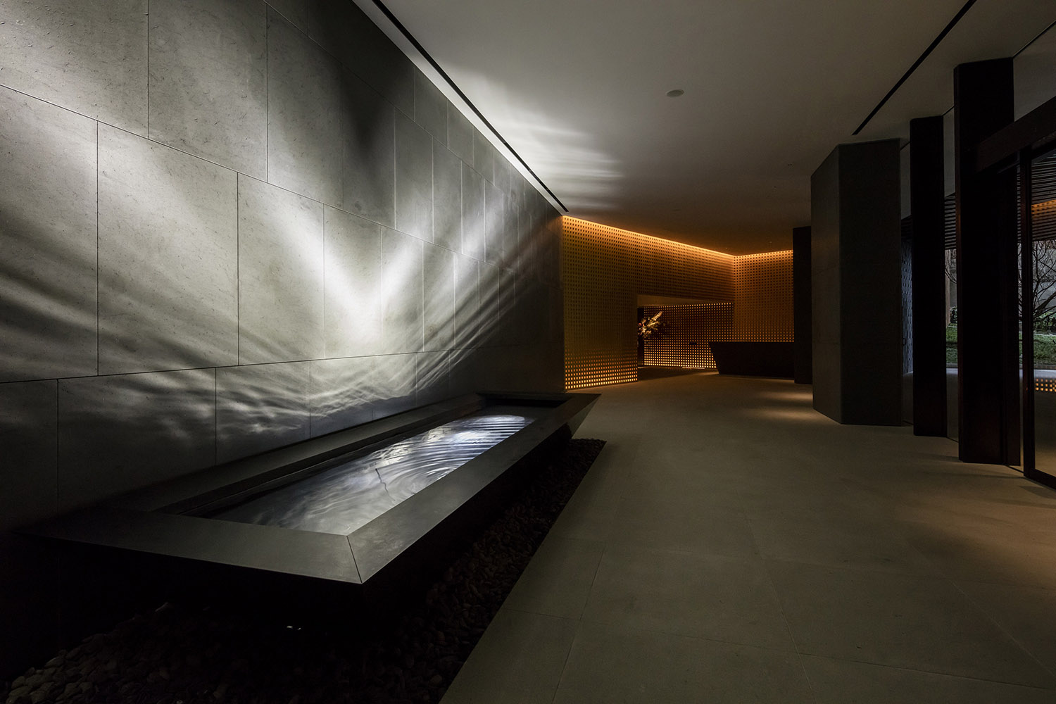 香港·Fleur Pavilia高档公寓会所及门厅设计