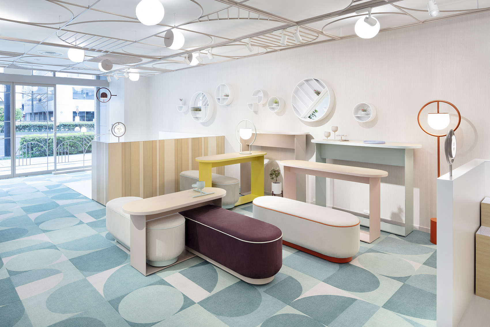 日本·docomo新零售体验店设计 / nendo