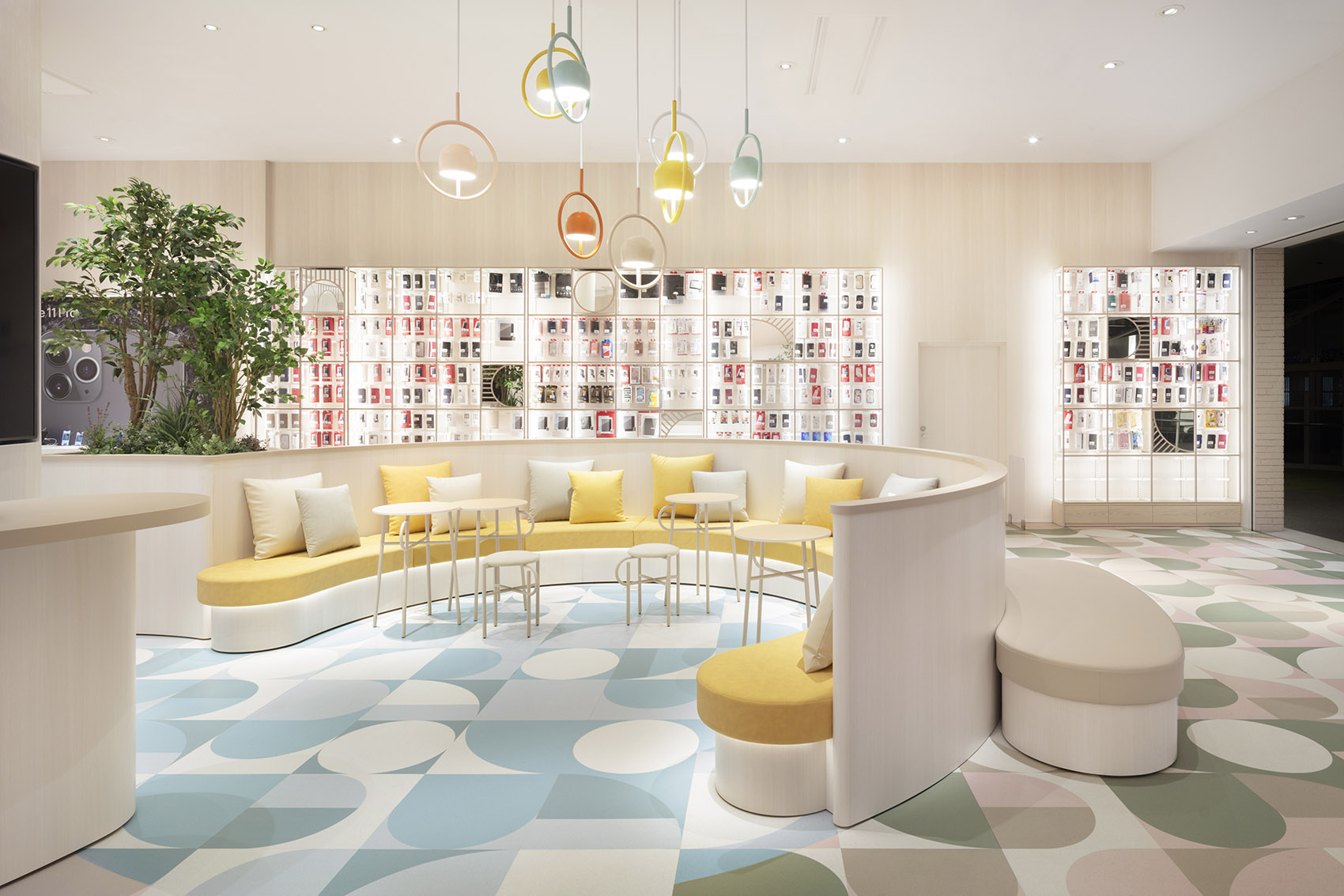 日本·docomo新零售体验店设计 / nendo