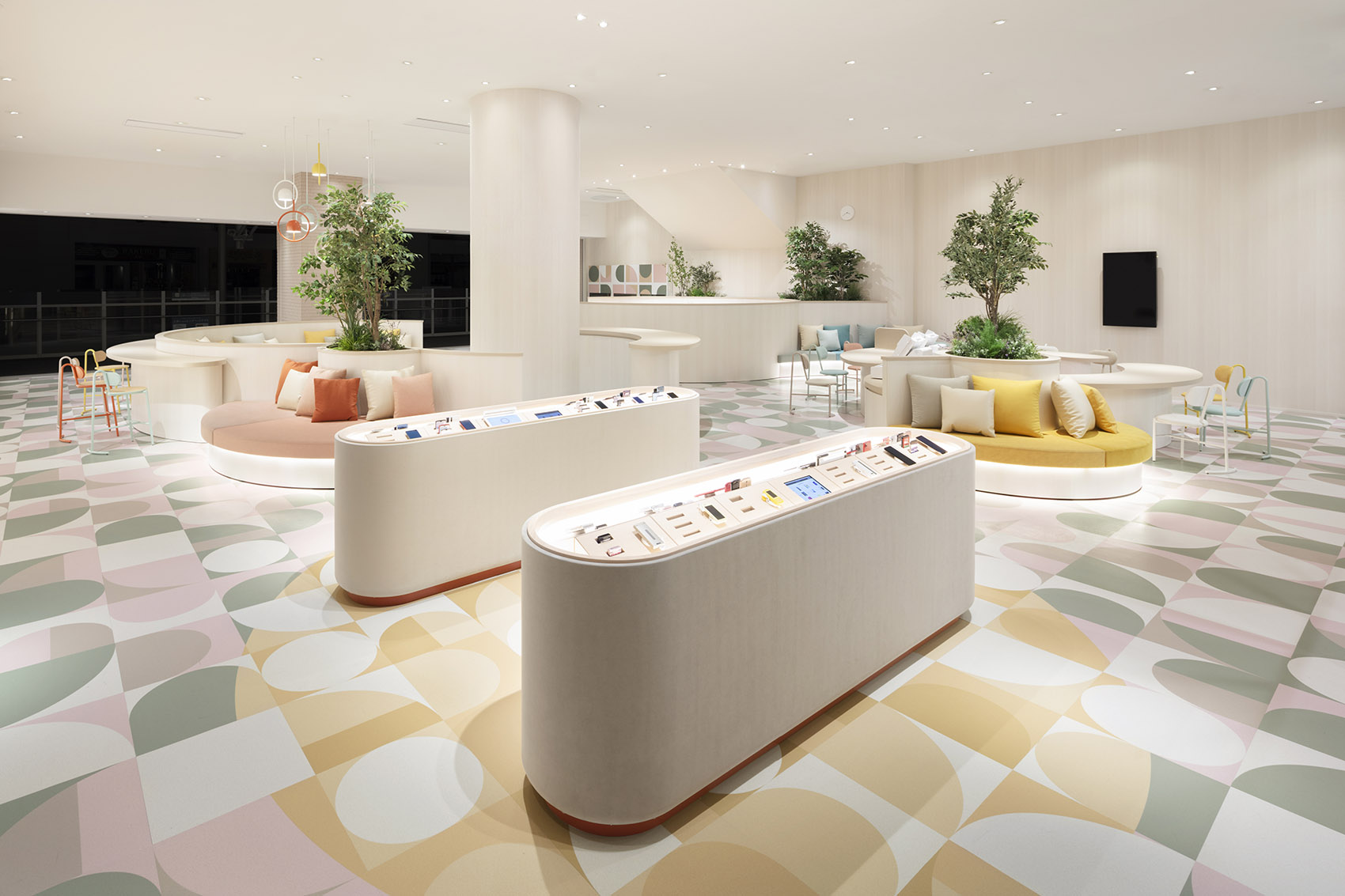 日本·docomo新零售体验店设计 / nendo