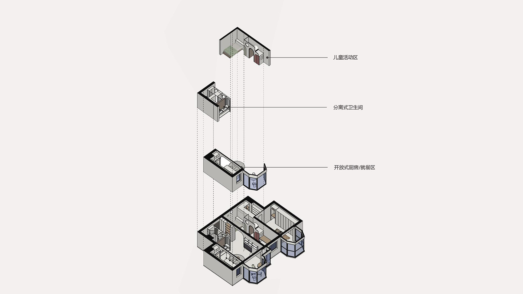 北京·“趣变空间”住宅设计 / 七巧天工