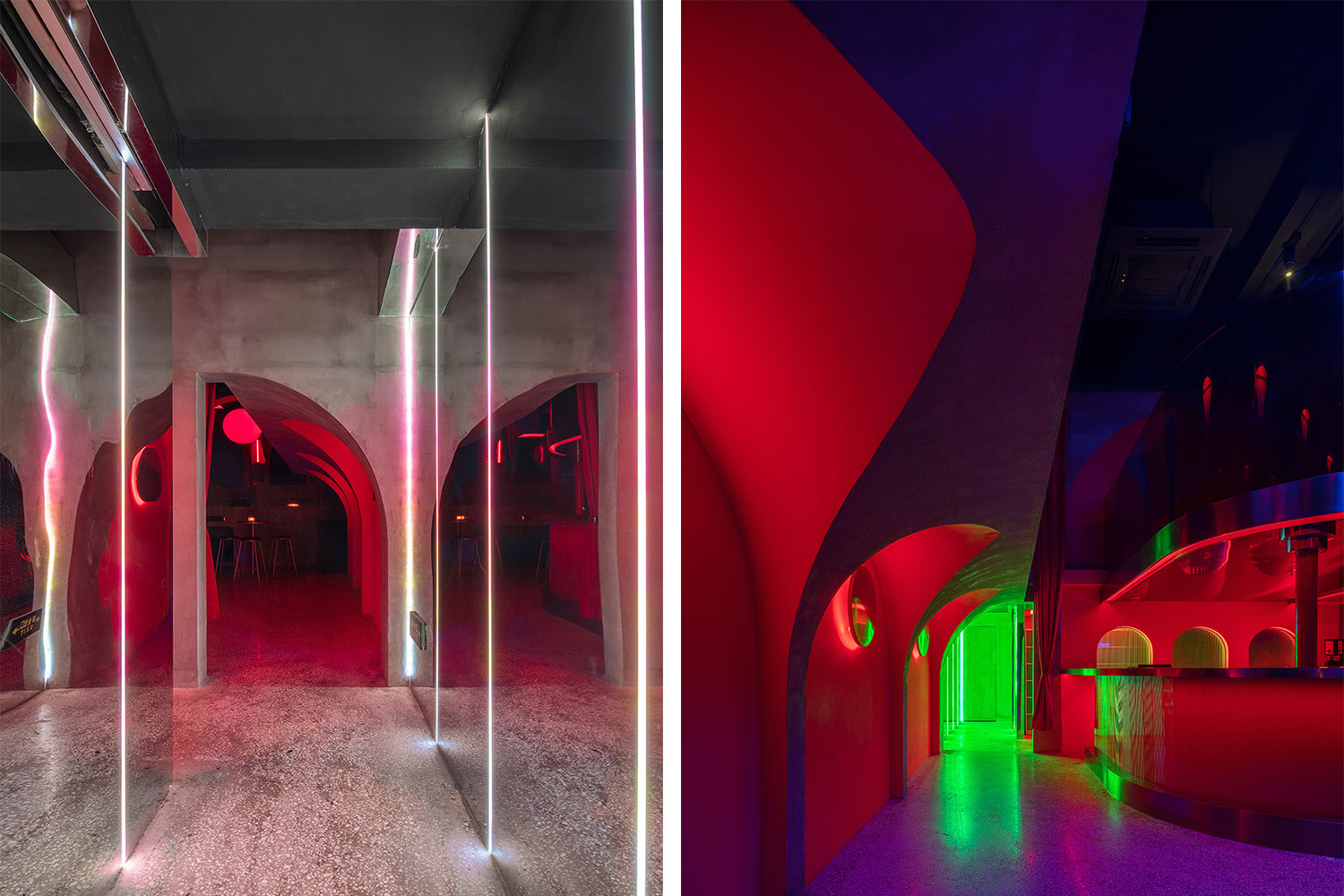 武汉·MOLLY CLUB餐饮娱乐空间 / 间禾建筑