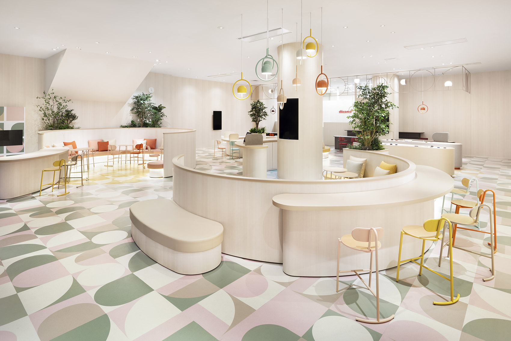 日本·docomo新零售体验店设计 / nendo