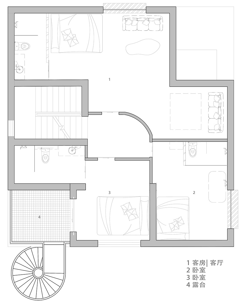 北京·“雀舍里66号”民宿设计 / mint+studio