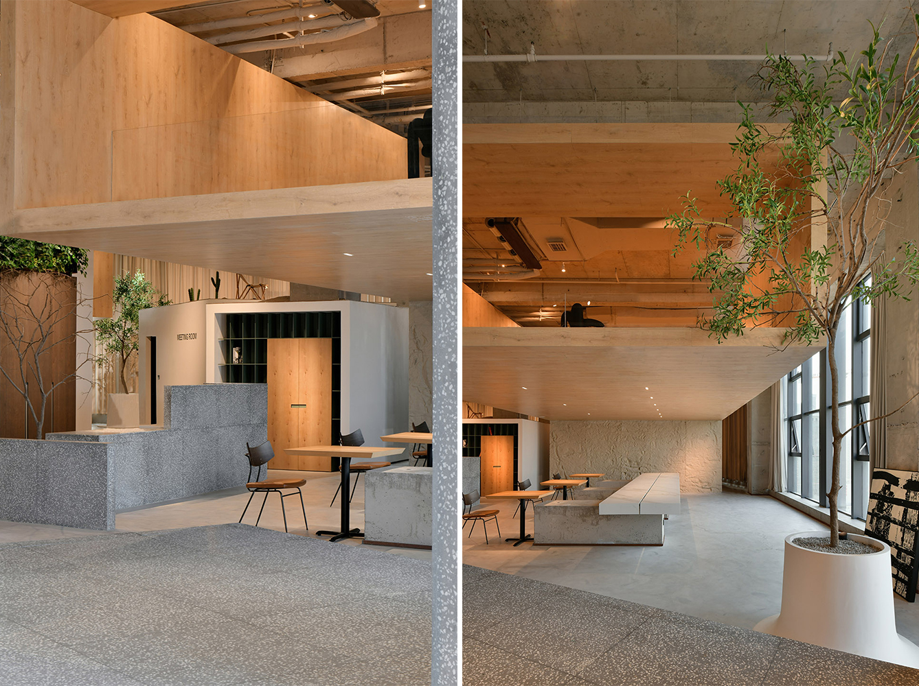 太原·“营造街巷—HANROW WOOD”木作展厅设计 / HOOOLDESIGN