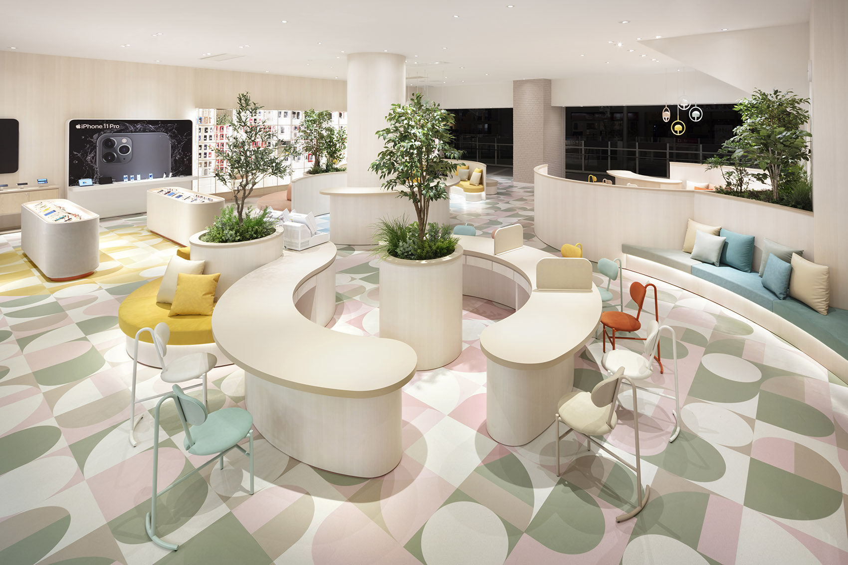 日本·docomo新零售体验店设计 / nendo