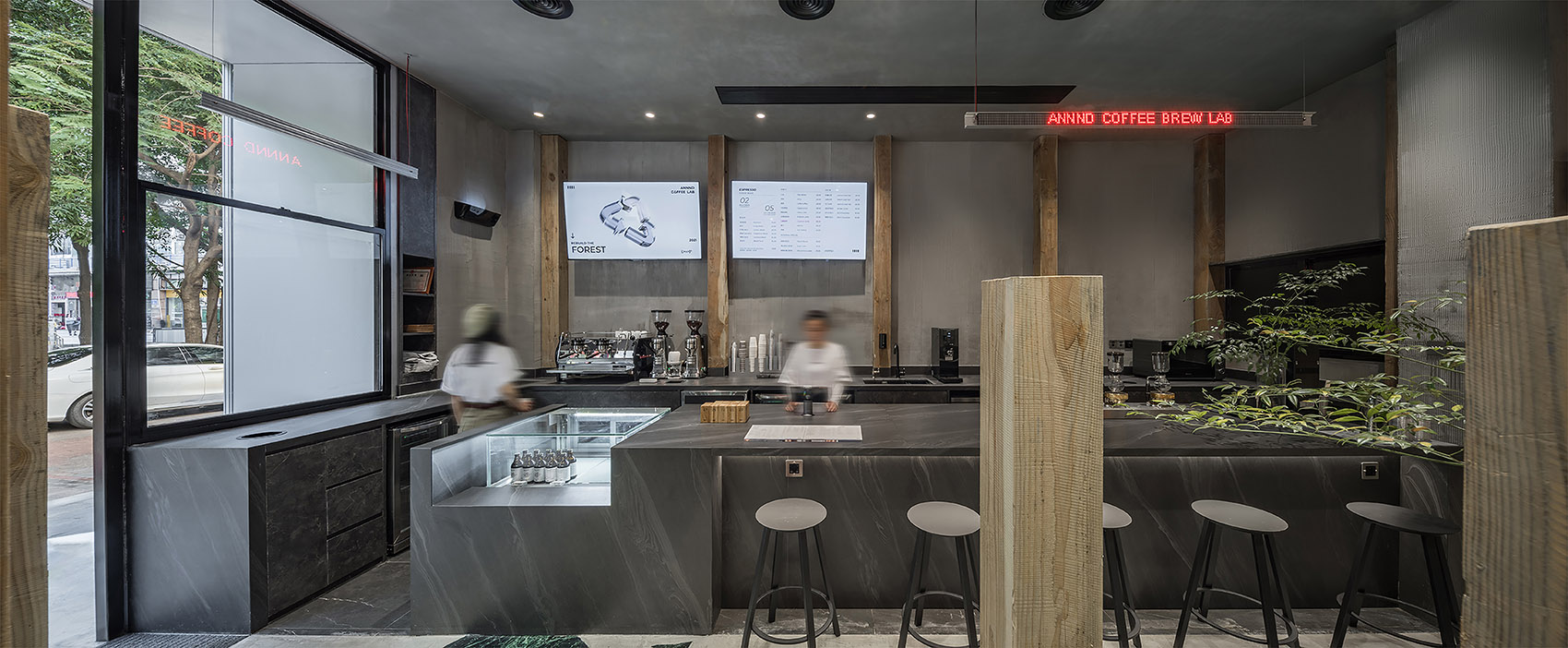 深圳·Annnd Café品牌咖啡厅设计 / 如室建筑