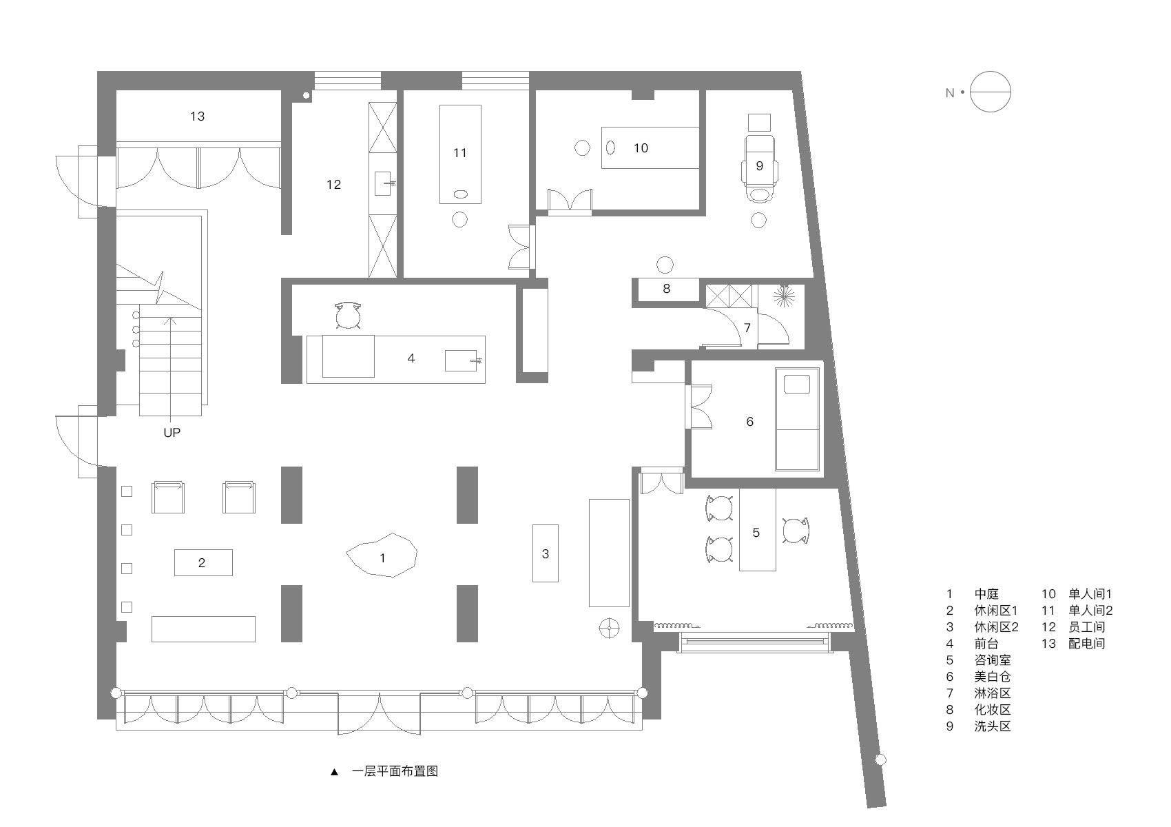 南京·“朴念”SPA会所设计 / MOU建筑工社