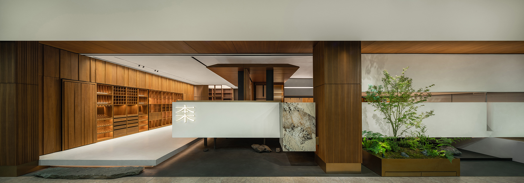 成都·“本木”全屋定制展厅设计 / 蜂鸟