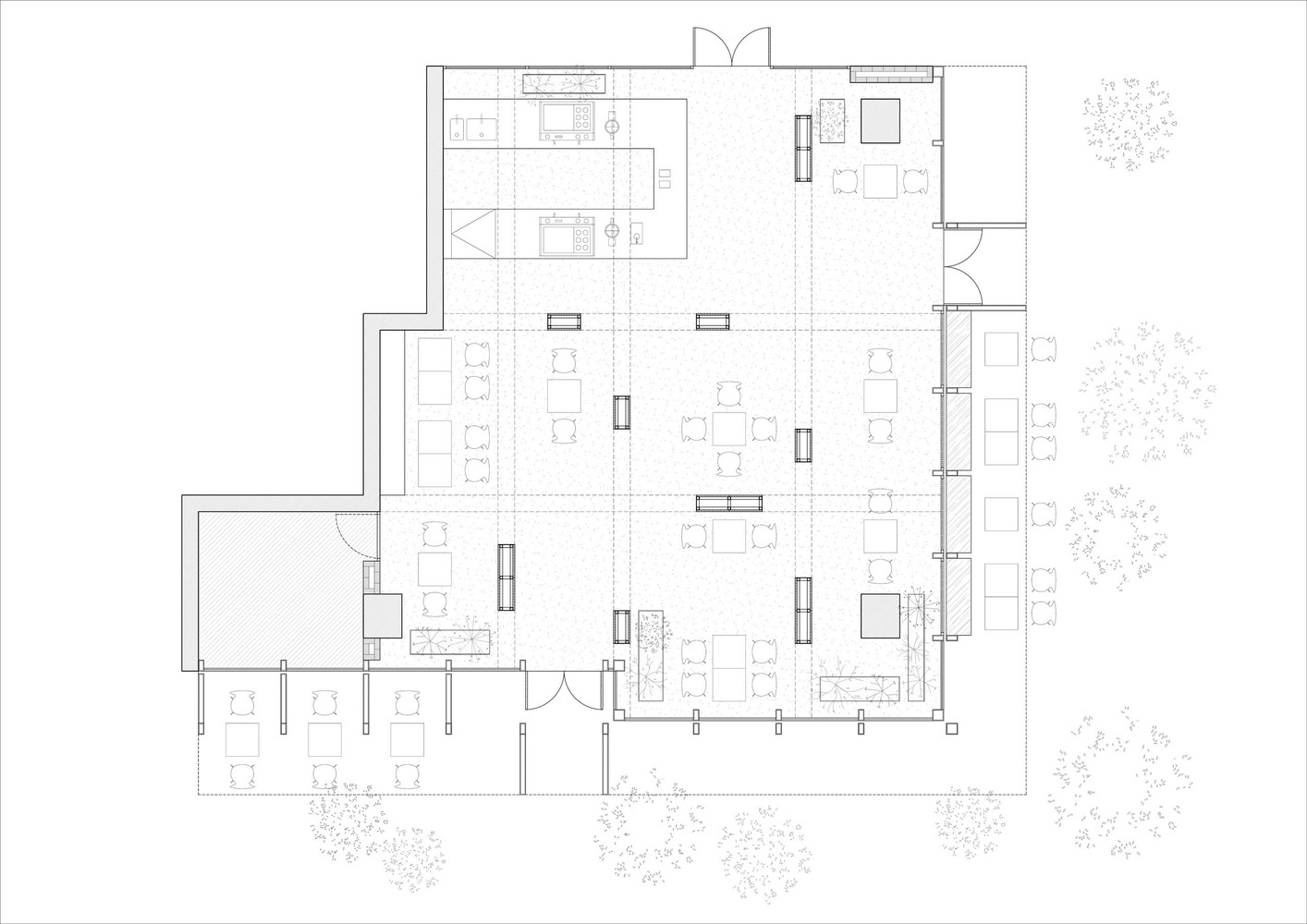 上海·M Stand品牌咖啡厅(保利时光里店) / 大舟建筑