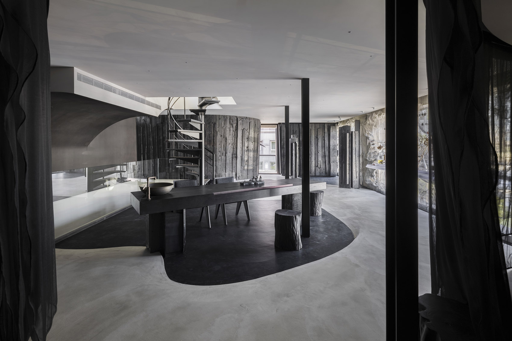 台湾·“碳境”—juliArt头皮理疗中心设计 / 水相