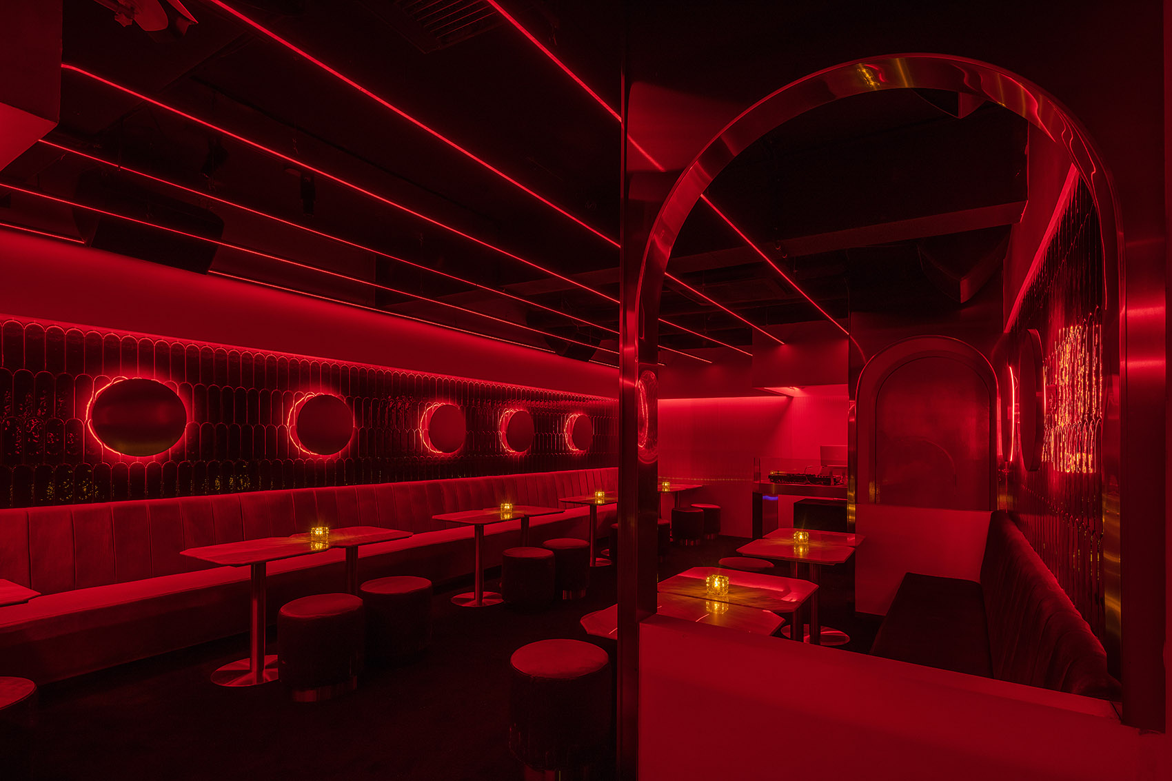 武汉·MOLLY CLUB餐饮娱乐空间 / 间禾建筑