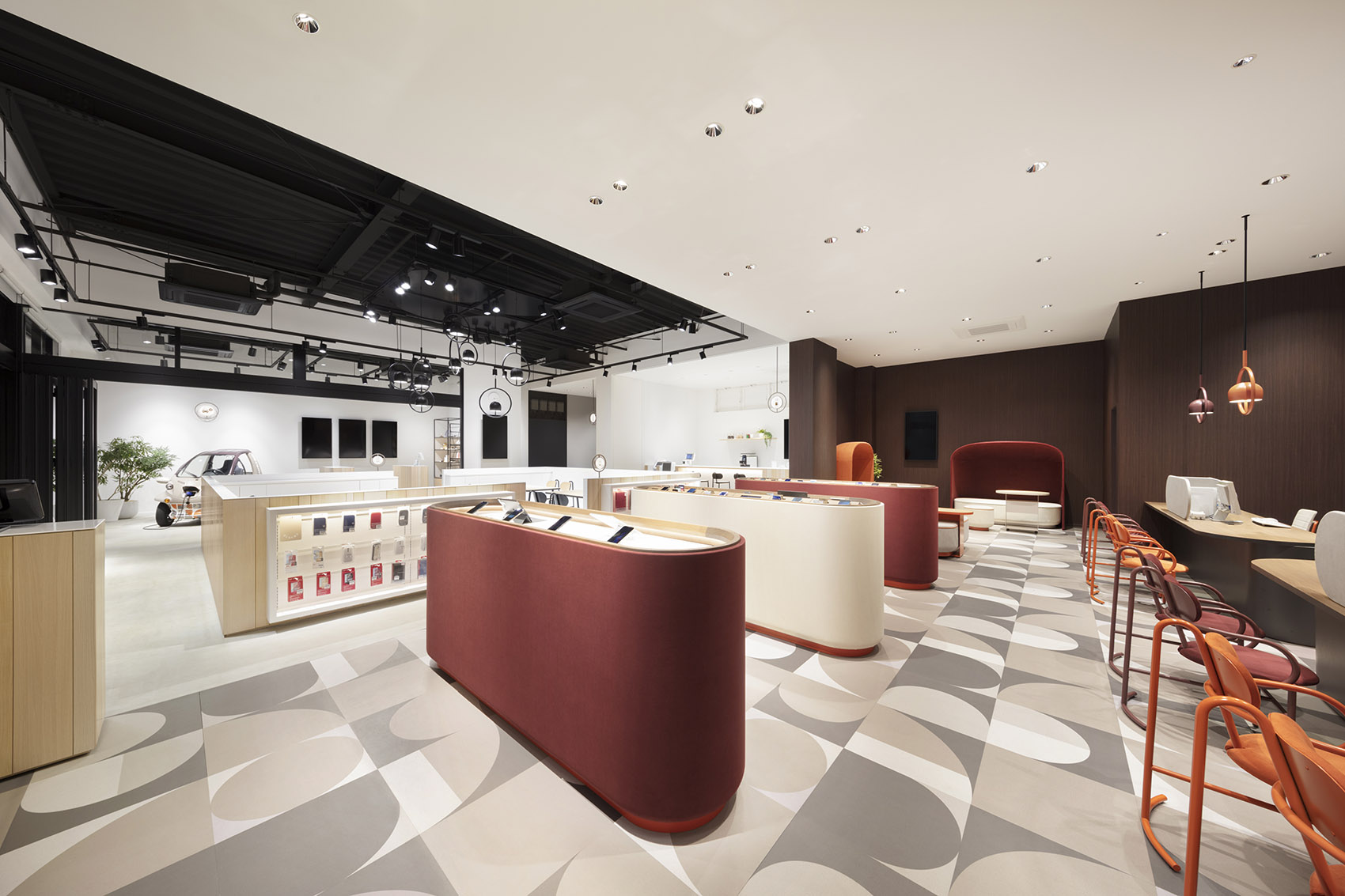 日本·docomo新零售体验店设计 / nendo