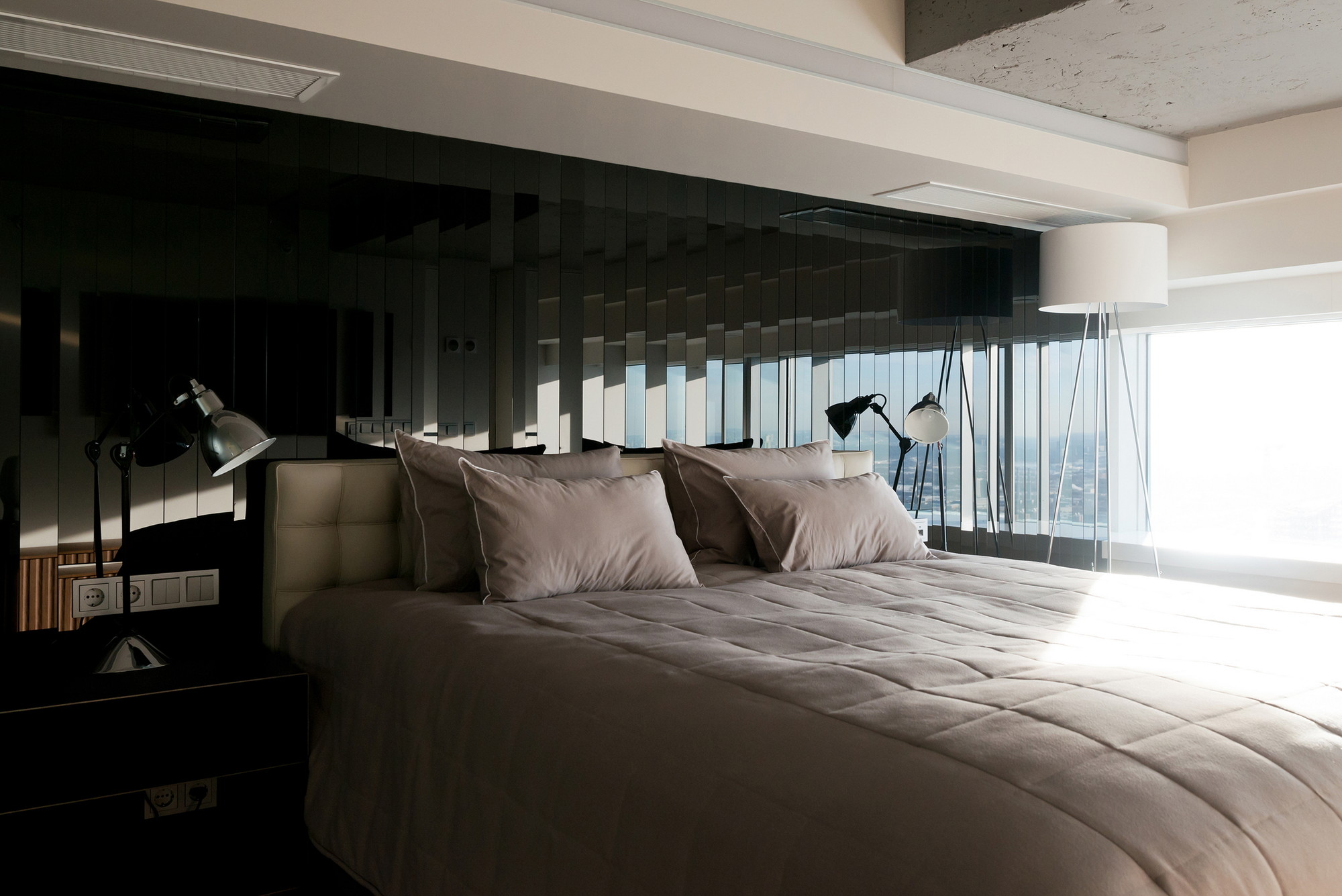 莫斯科200㎡全景城市LOFT公寓设计