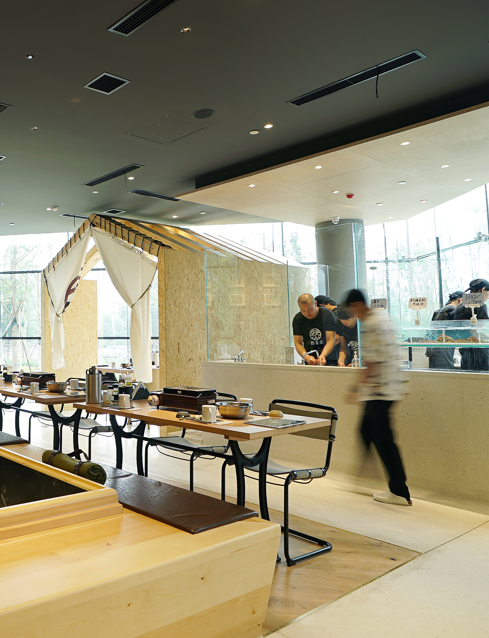 北京·“燃炙屋”日料餐厅设计 / AND LAB纳间建筑