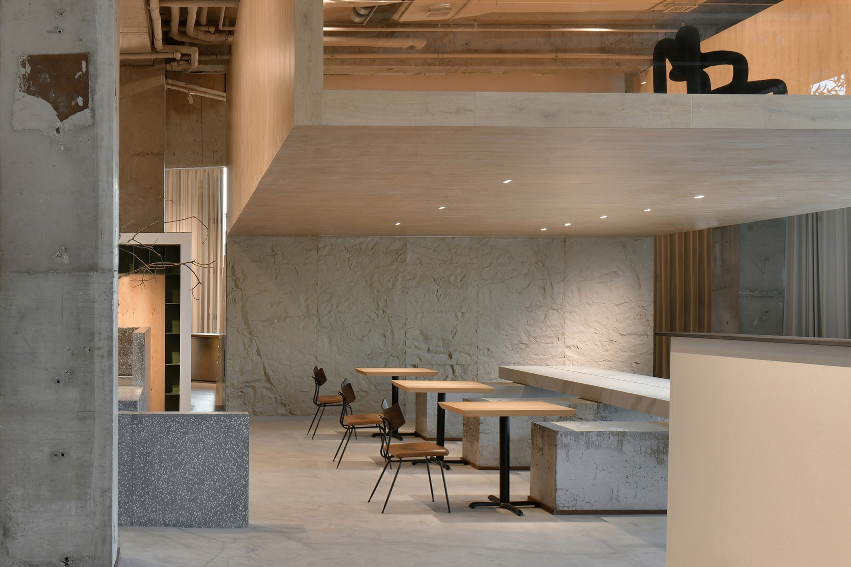 太原·“营造街巷—HANROW WOOD”木作展厅设计 / HOOOLDESIGN