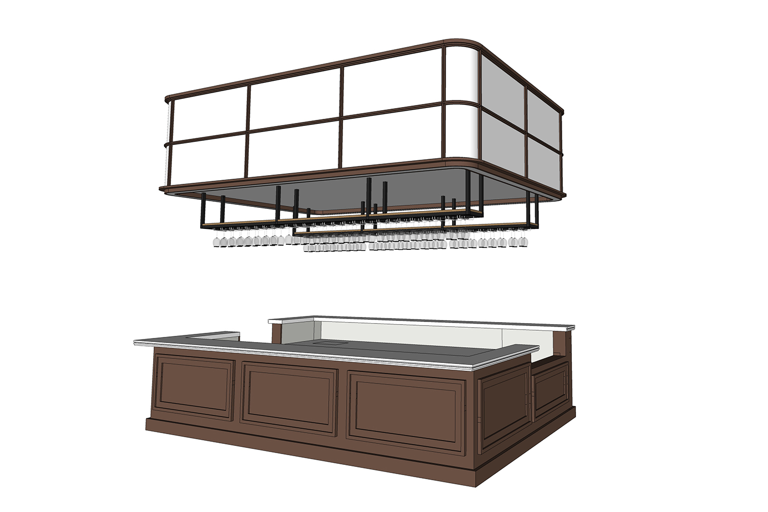 重庆·“BELOUGA白鲸”餐酒吧设计 / KONDAS DESIGN