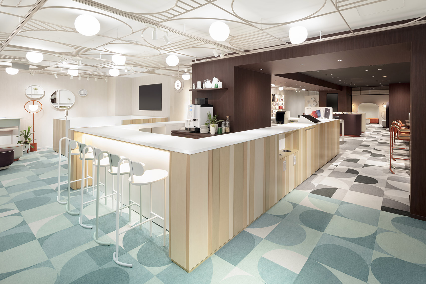 日本·docomo新零售体验店设计 / nendo