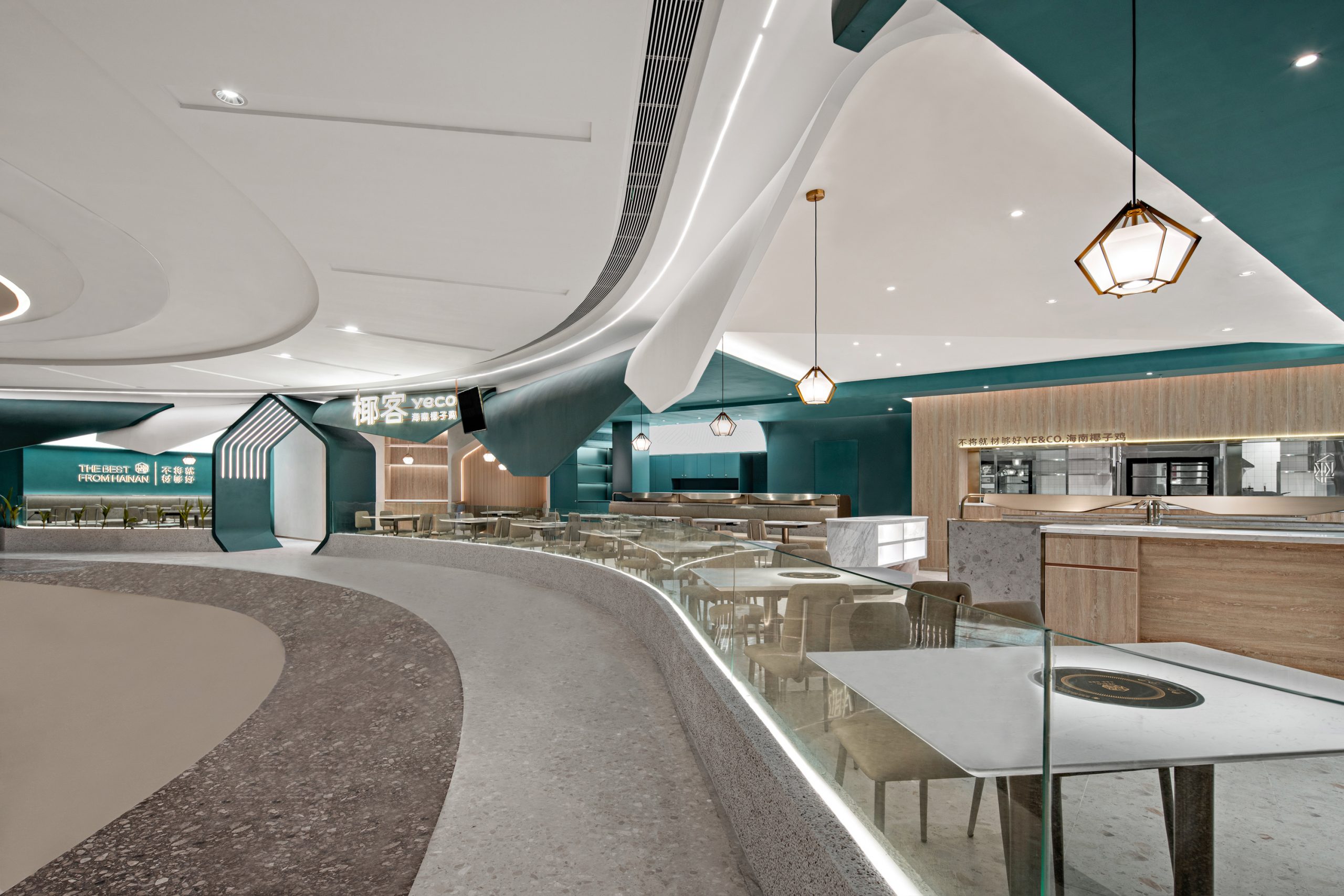 广州·“椰客”椰子鸡火锅餐厅(CC环贸中心店) / 艺鼎