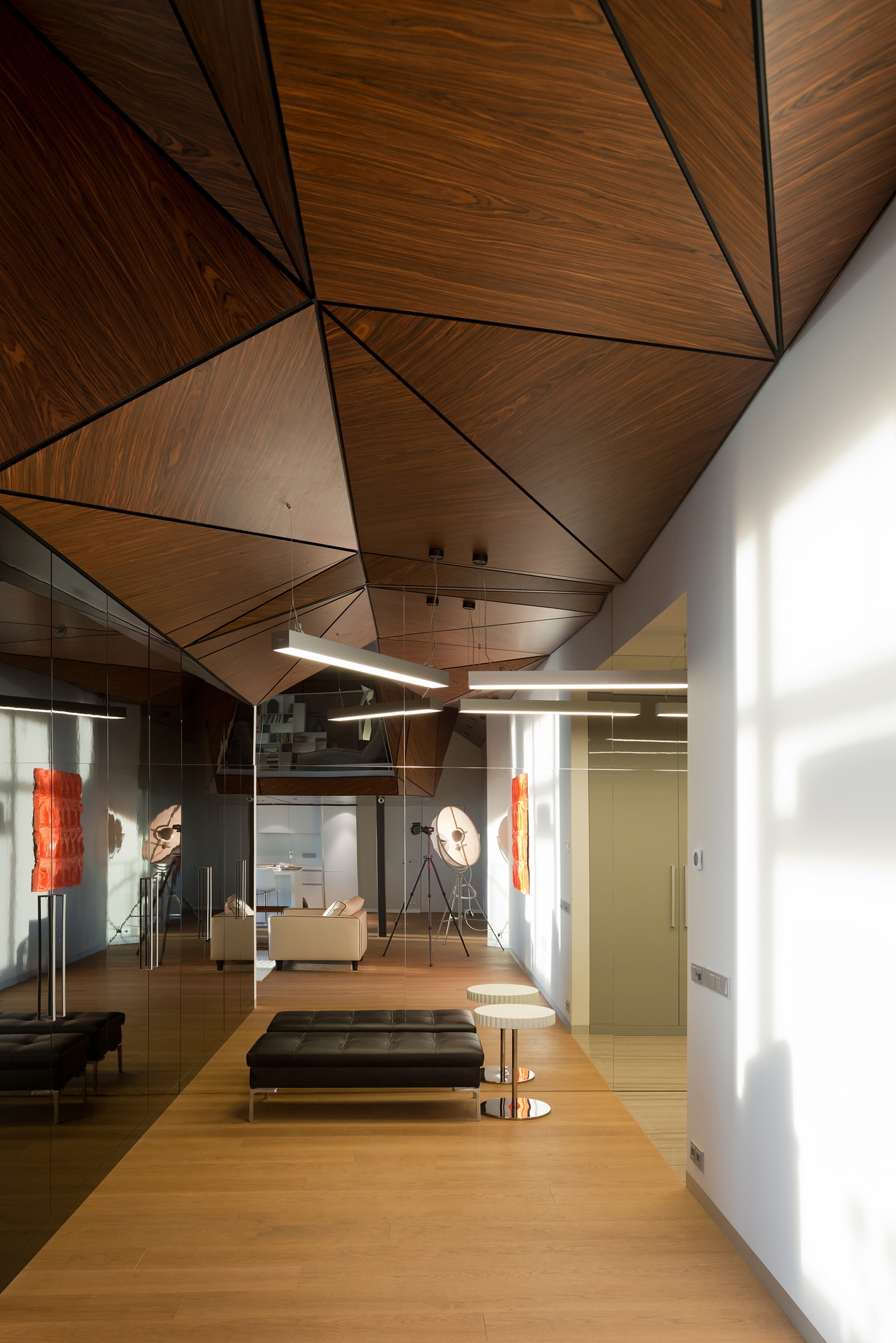 莫斯科200㎡全景城市LOFT公寓设计