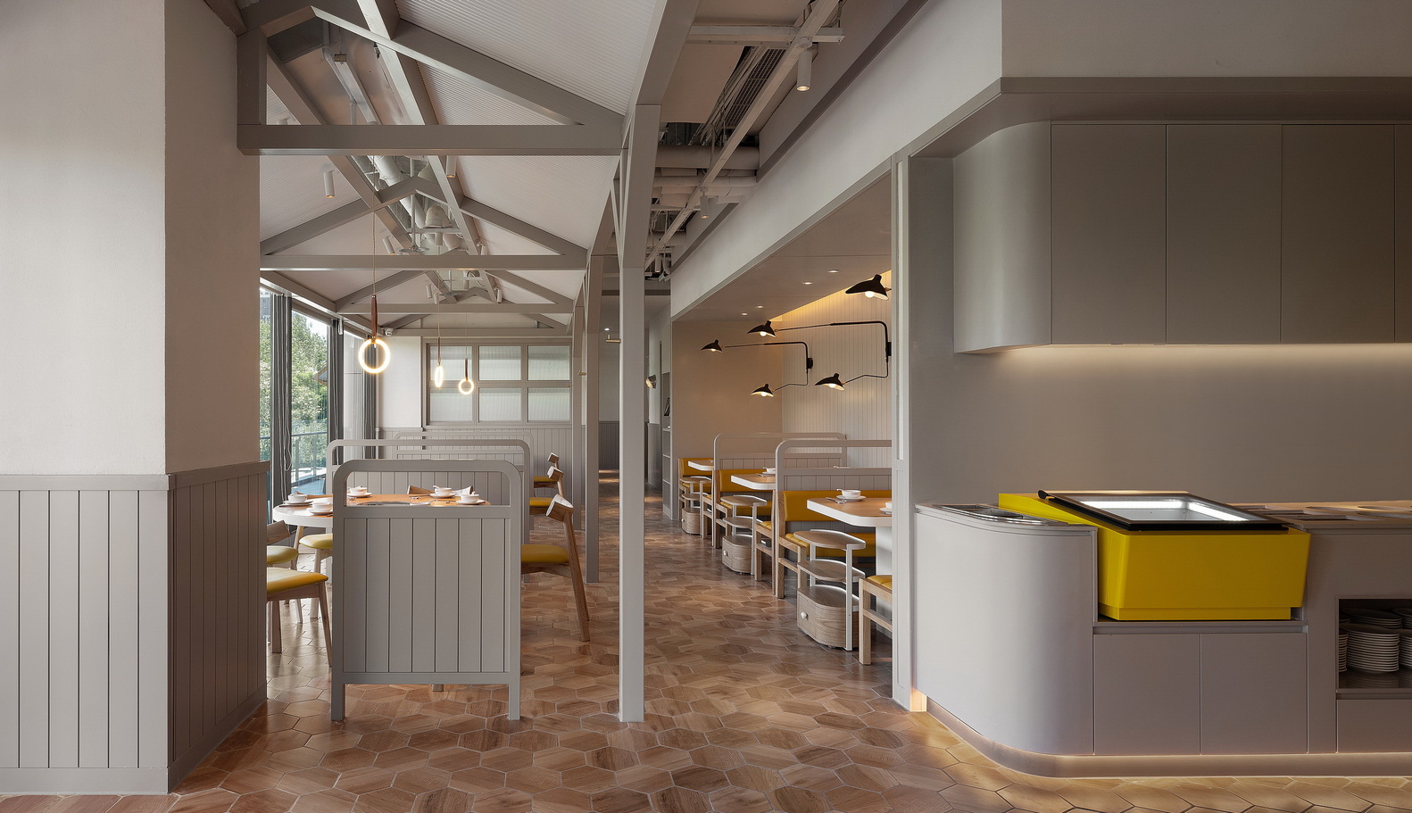 北京·“暖暖锅物”台湾火锅餐厅(暖山店) / 古鲁奇