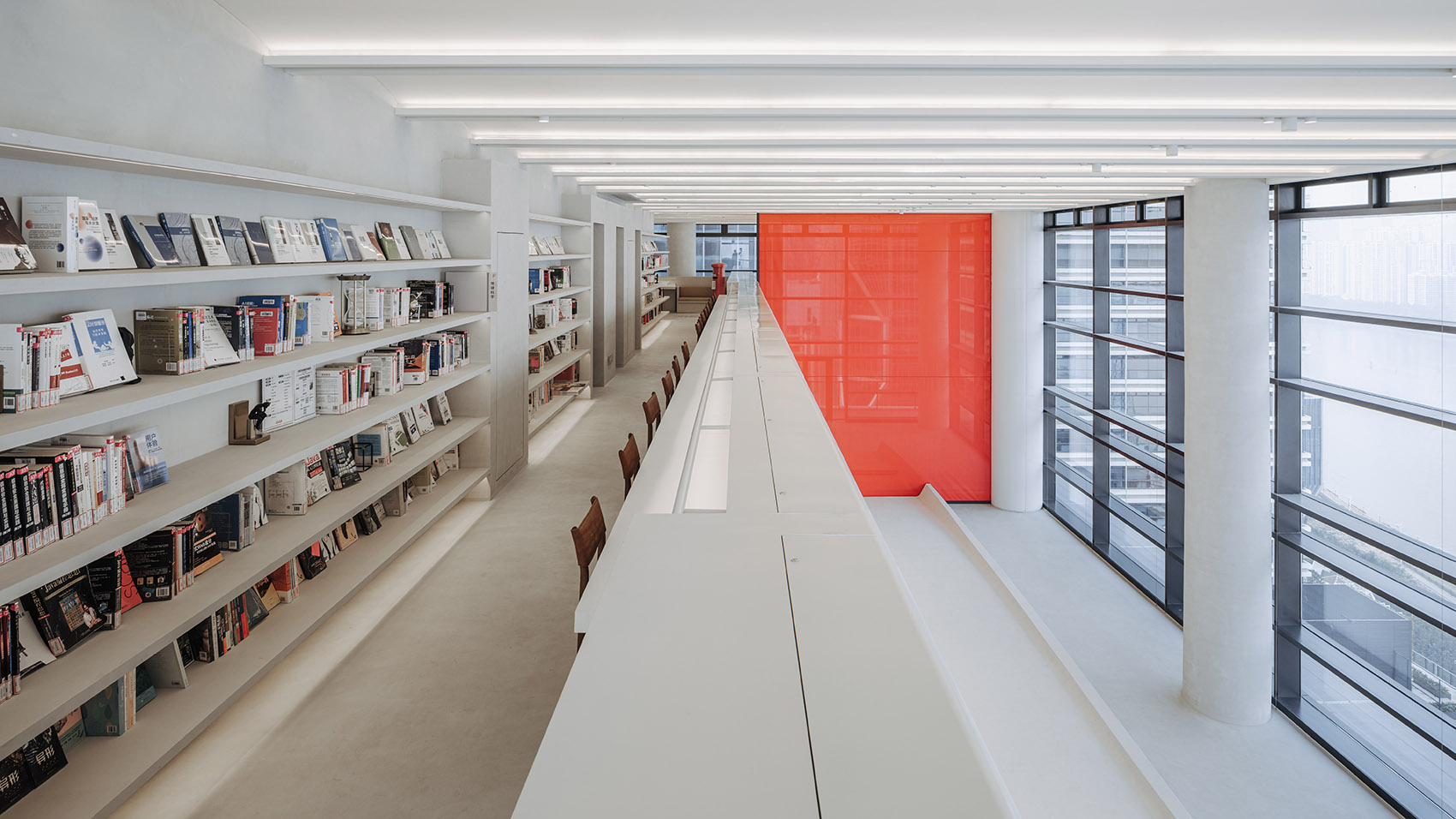 广州·“朝彻书屋”图书馆设计 / Wutopia Lab
