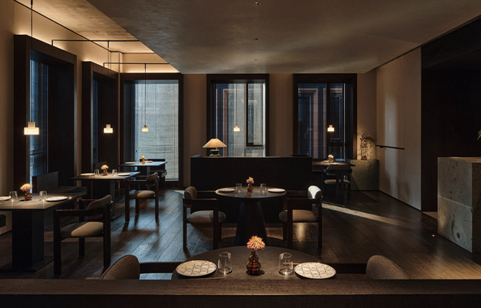 &ldquo;照⻘苔&rdquo;中餐厅&middot;杭州 | ⼋荒设计